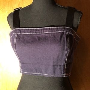 Denim Crop Top
